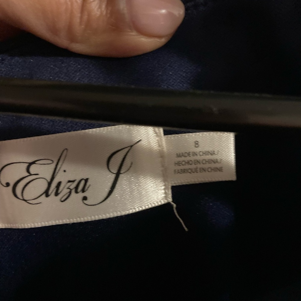 Eliza J off the shoulder fitted cocktail dress - Picture 2 of 7